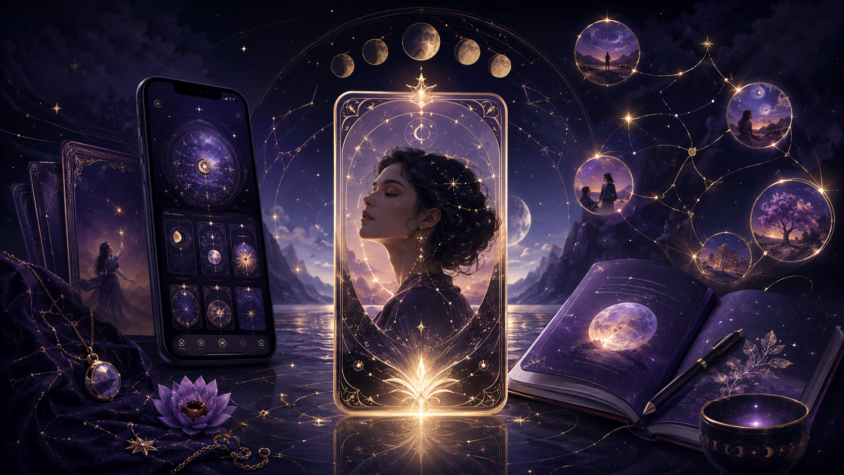 Luminarot card evolution illustration